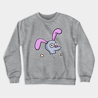 HoneyBunny Head / Cabeza Conejo Pepito Crewneck Sweatshirt